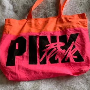PINK tote bag